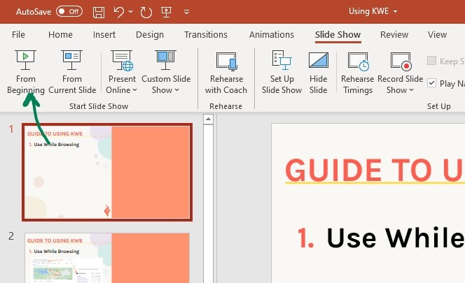 how to use obs to record powerpoint presentation